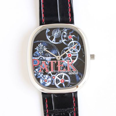 TW Factory Patek Philippe Leather Strap Golden Ellipse 9015 Movement 36*40mm Men Replica Watch